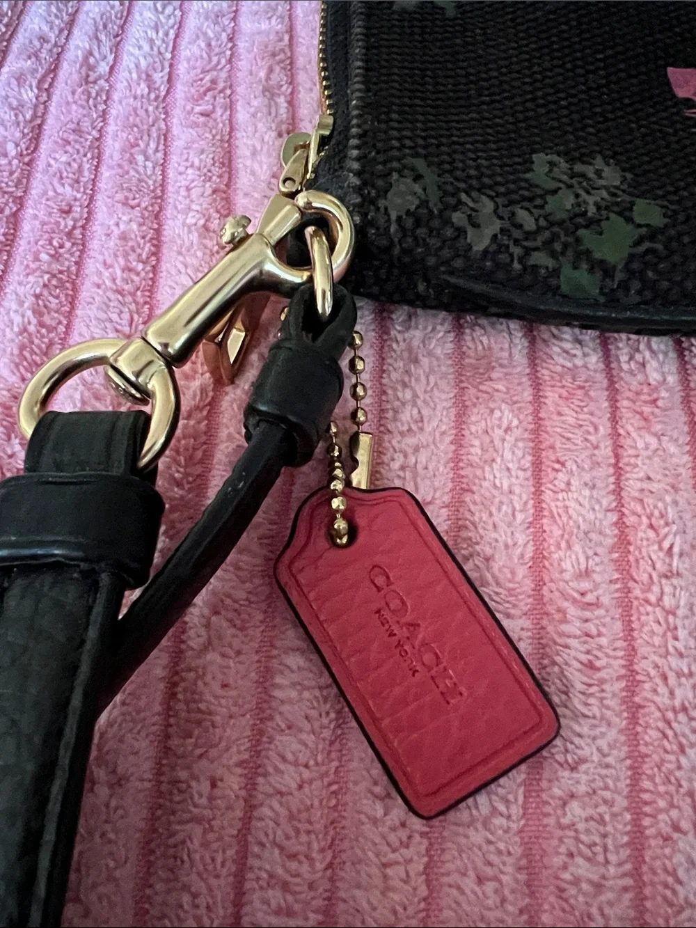 Coach & Jason Naylor Collab LOVE Wristlet